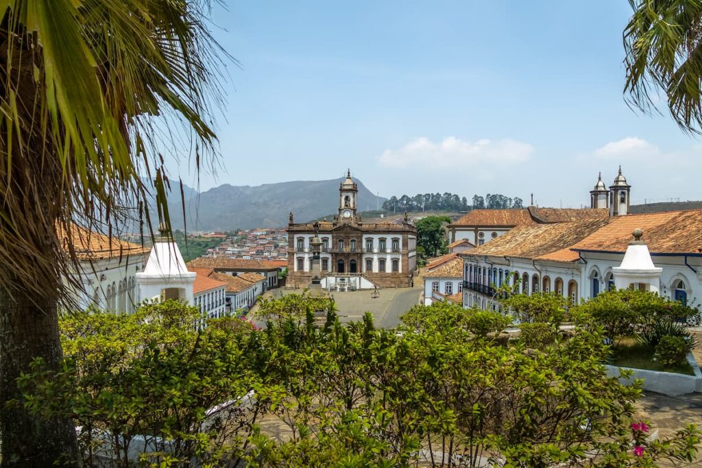 Imagem mostra o Museu da Inconfidência em Ouro Preto.