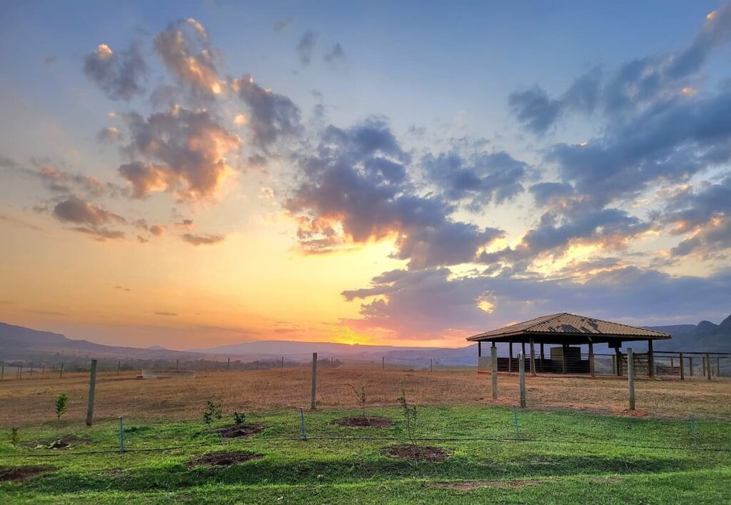 Imagem mostra Parque Nacional da Serra da Canastra.