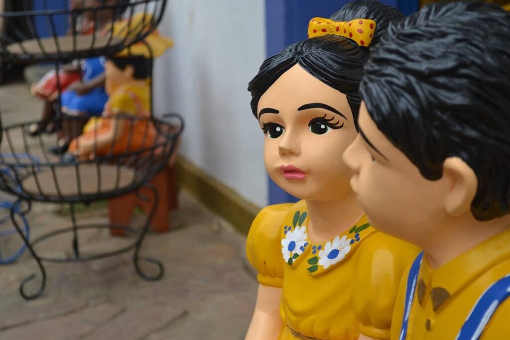 Imagem mostra artesanato encontrado nos arredores de Tiradentes.