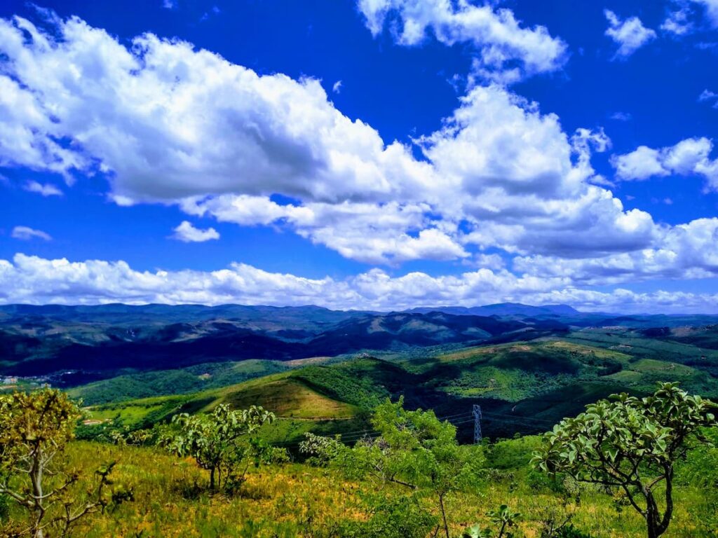 Imagem mostra a região de Monte Verde, MG.